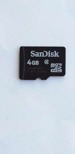Scheda micro 4gb sandisk - scheda,