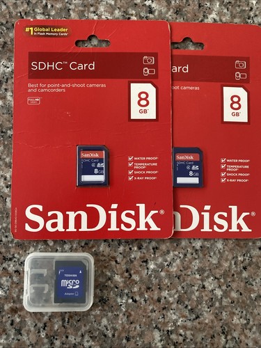Lotto con schede sdhc - 3,