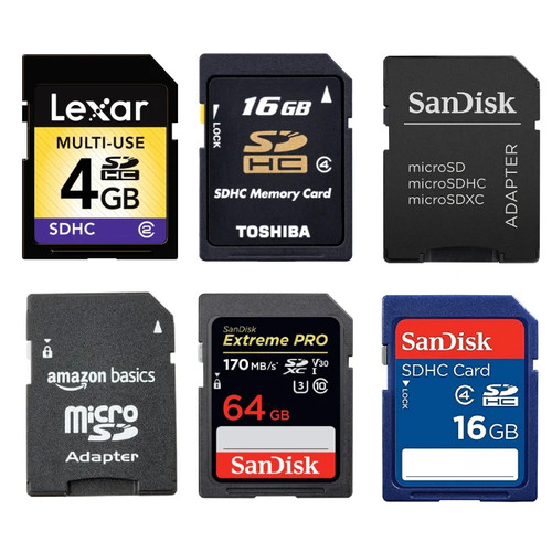 Scheda 16 64 gb e - 8,